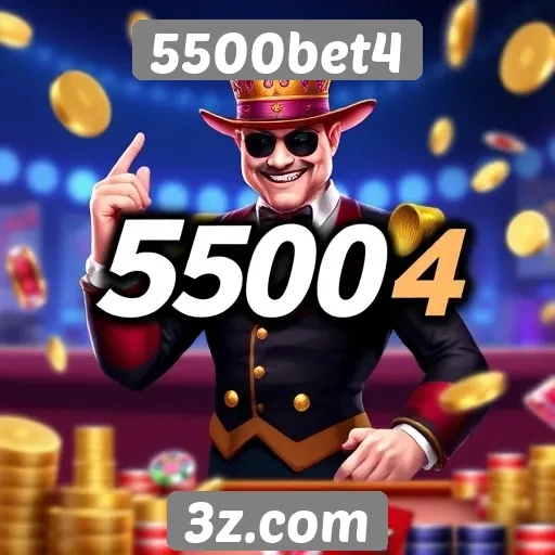 5500bet4 oferece ampliações em jogos de cassino online