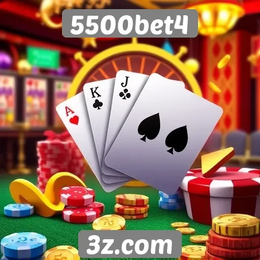 5500bet4 oferece ampla variedade de jogos de cassino
